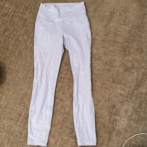 Lululemon High Rise Lilac Leggings